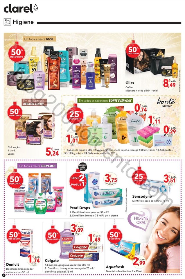 Antevisão Folheto CLAREL Promoções de 29 dezemb