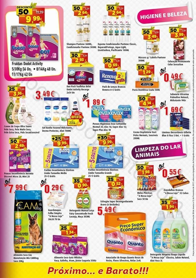 Antevisão Folheto A NOSSA LOJA Promoções de 28 