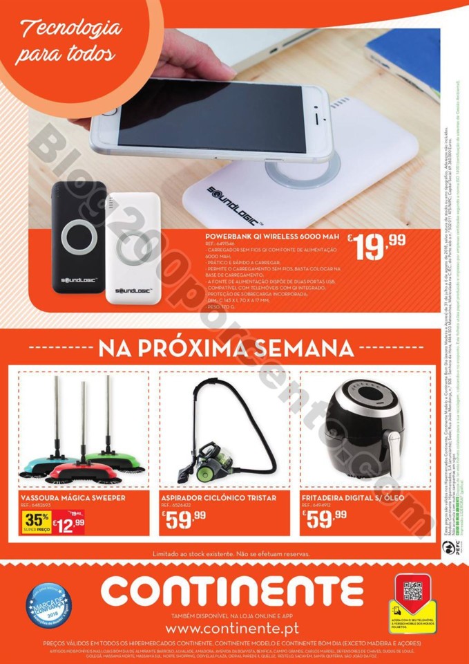 Antevisão Folheto CONTINENTE Bazarãol promoçõe