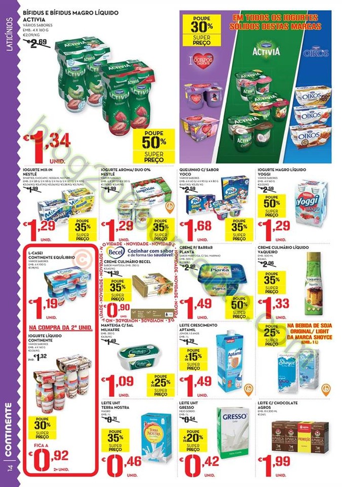 Antevisão Folheto CONTINENTE Promoções de 22 a 