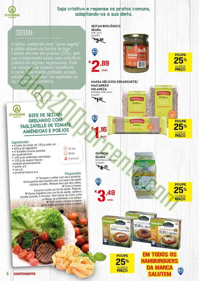 Antevisão Folheto CONTINENTE Áreaviva promoçõe