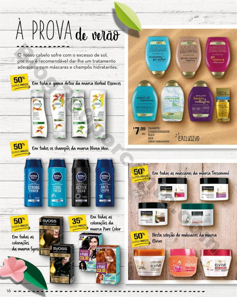Antevisão Folheto CONTINENTE Beleza verão promo