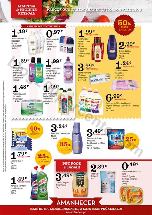 Antevisão Folheto AMANHECER Promoções de 13 a 2