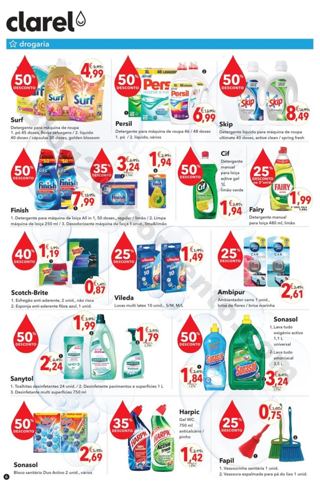 Antevisão Folheto CLAREL Promoções de 15 a 28 f