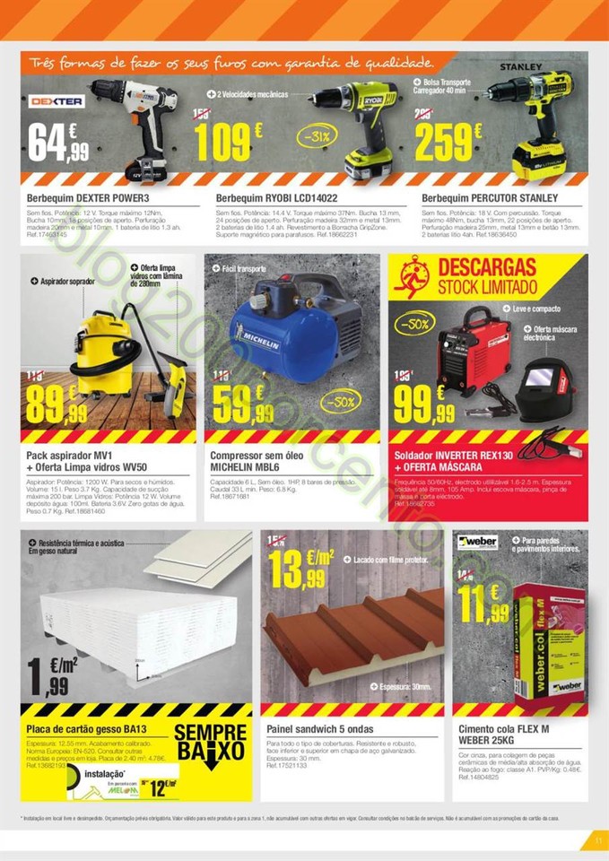 Novo Folheto LEROY MERLIN Promoções de 18 março