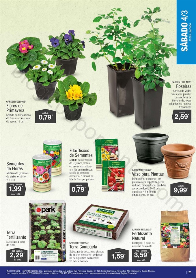 Antevisão Folheto ALDI Promoções a partir de 1 