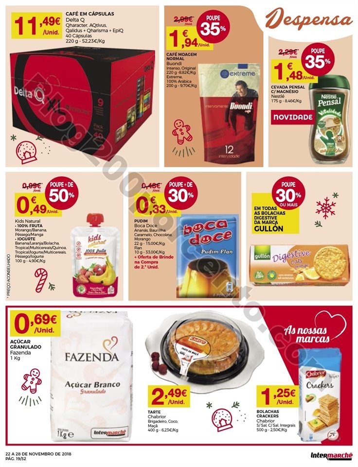 Antevisão Folheto INTERMARCHÉ Promoções de 22 