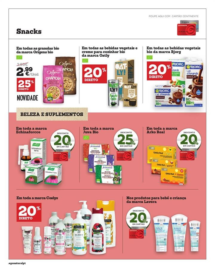 Antevisão Folheto GO NATURAL Promoções de 22 ou