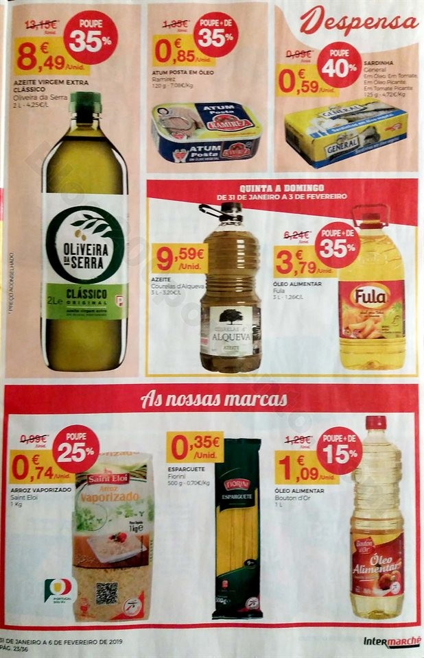 antevisao folheto Intermarche 31 janeiro a 6 fever