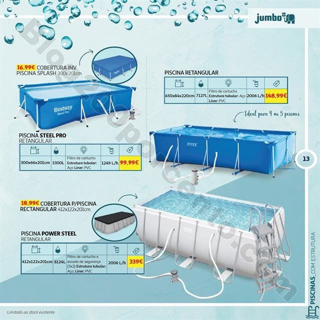 Antevisão Folheto JUMBO Especial Piscinas Promoç