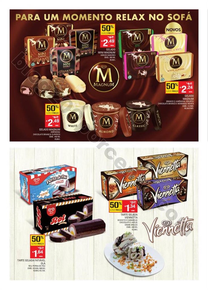 Antevisão Folheto CONTINENTE Especial Gelados pro