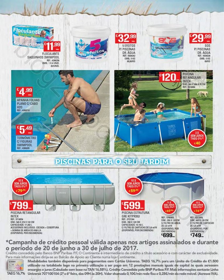 Antevisão Folheto CONTINENTE Verão Promoções d