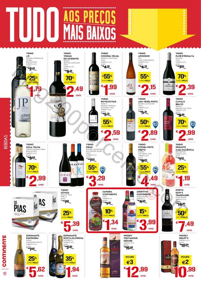 Antevisão Folheto CONTINENTE Promoções de 10 a 