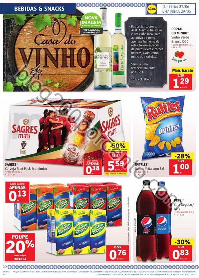 Antevisão Folheto LIDL Promoções de 23 a 29 jun