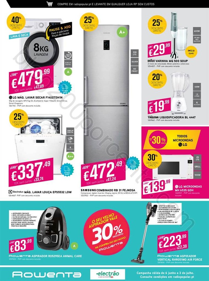 Antevisão Folheto RADIO POPULAR Promoções de 20