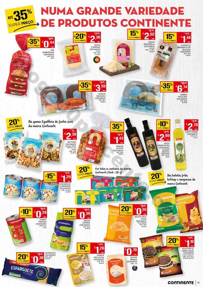 Antevisão Folheto CONTINENTE Promoções de 20 a 