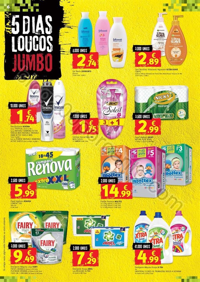 Antevisão Folheto JUMBO 5 dias loucos promoções