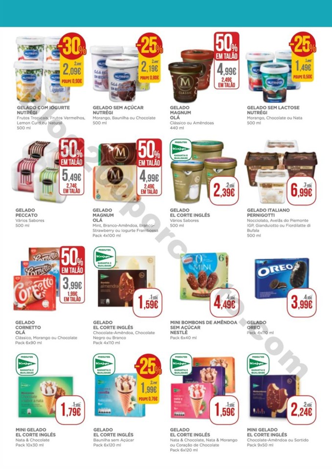 Antevisão folheto EL CORTE INGLÉS Promoções de