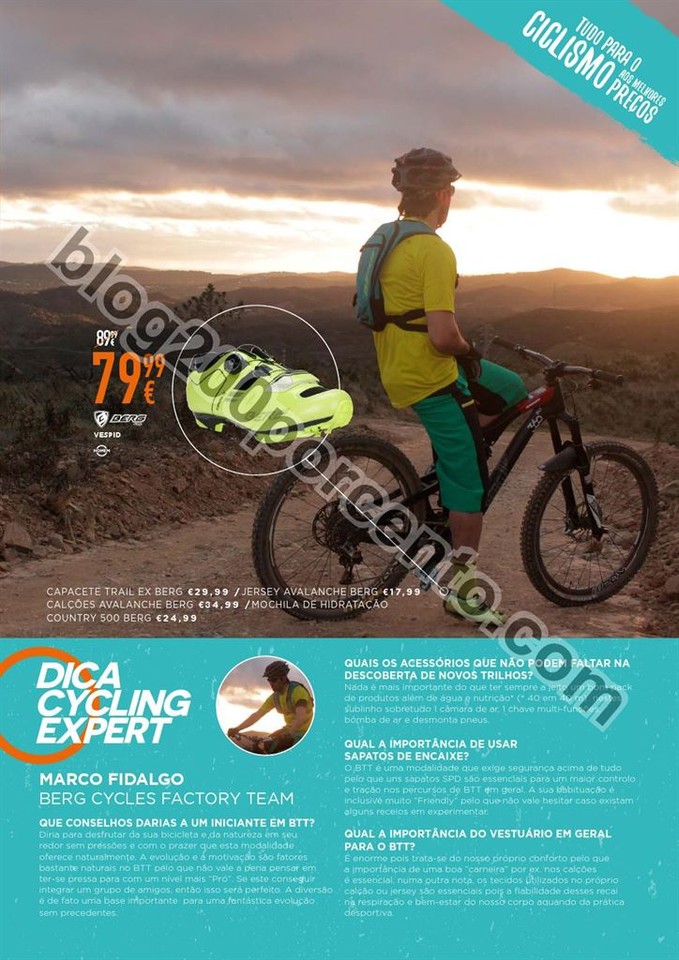 Novo Folheto SPORT ZONE Ciclismo de 27 abril a 1 j