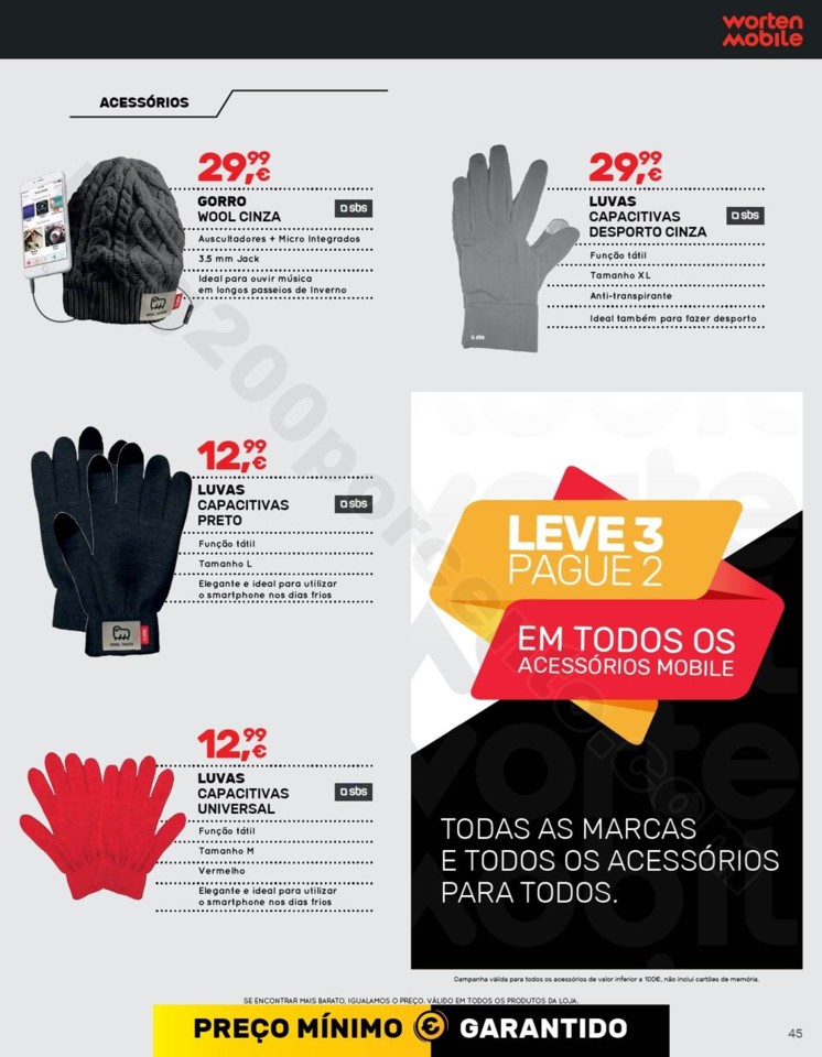 Antevisão Folheto WORTEN Mobile Promoções de 12