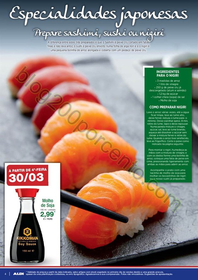 Antevisão Folheto ALDI promoções a partir de 30