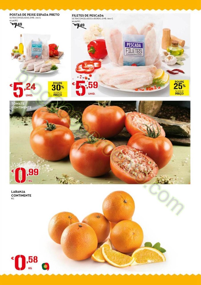 Antevisão Folheto CONTINENTE Fim de semana de 18 