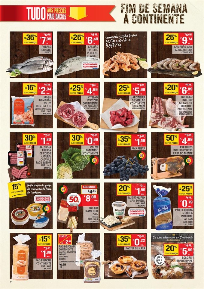 Antevisão Folheto CONTINENTE Fim de semana 5 a 8 