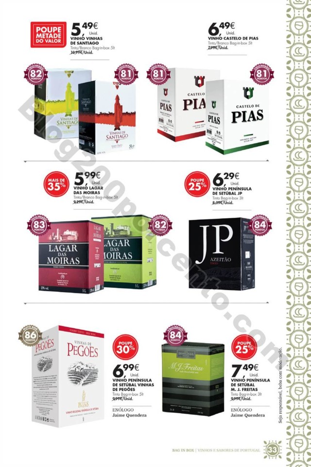 Antevisão Folheto PINGO DOCE Vinhos e Sabores Pro