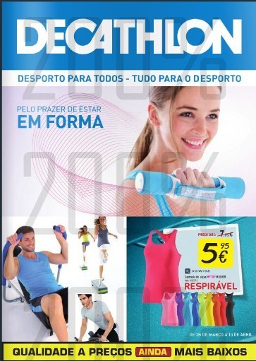 Antevisão folheto | DECATHLON | de 28 março a 13 abril