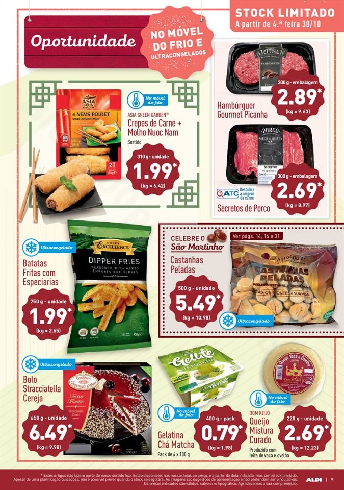 Antevisão Folheto ALDI Promoções a partir de 30