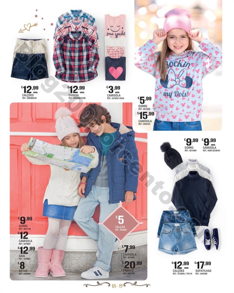 Antevisão folheto CONTINENTE Moda outono - invern