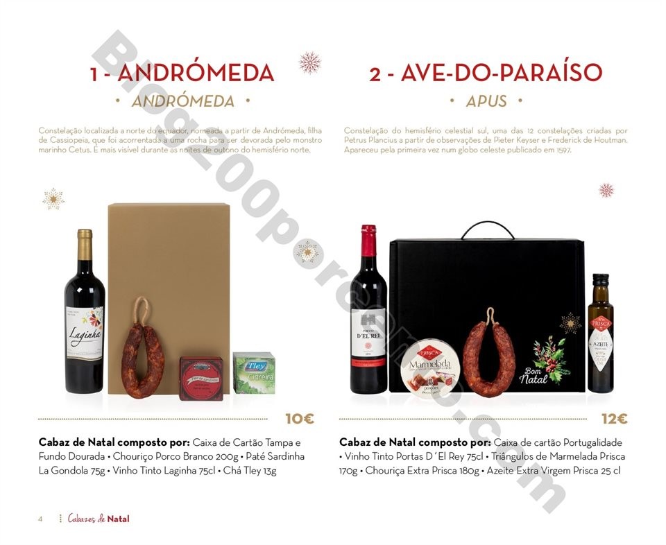 Antevisão Folheto CONTINENTE Cabazes de Natal 201