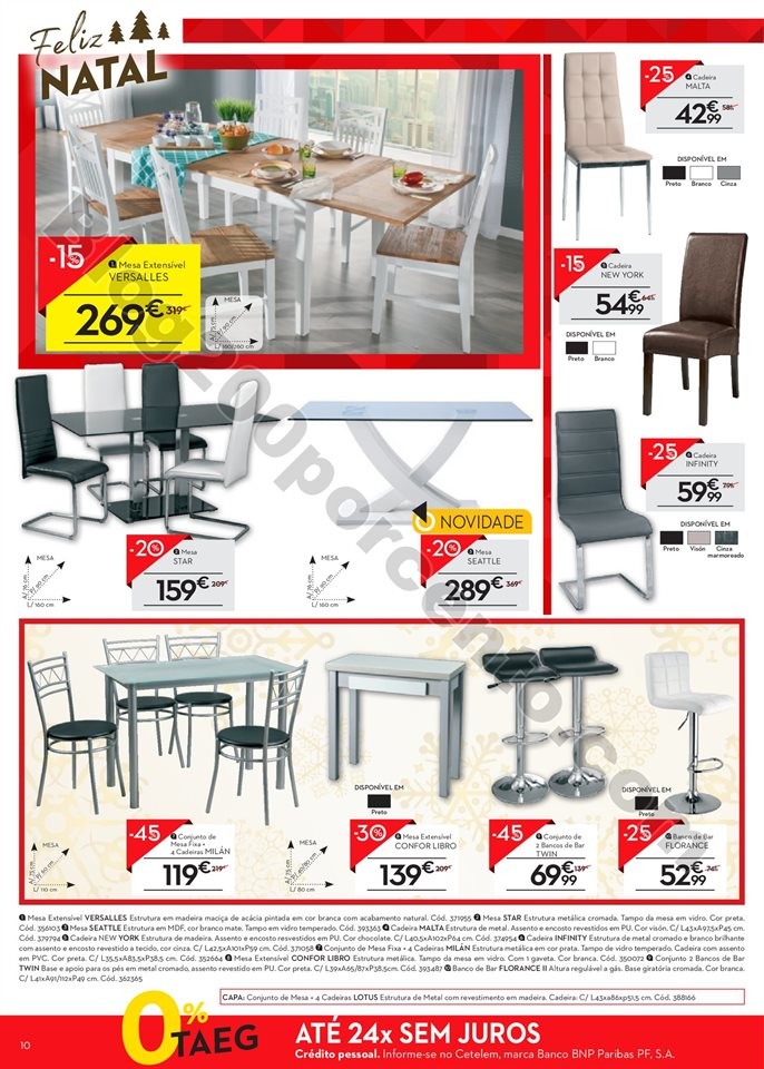 Antevisão Folheto CONFORAMA Natal promoções de 