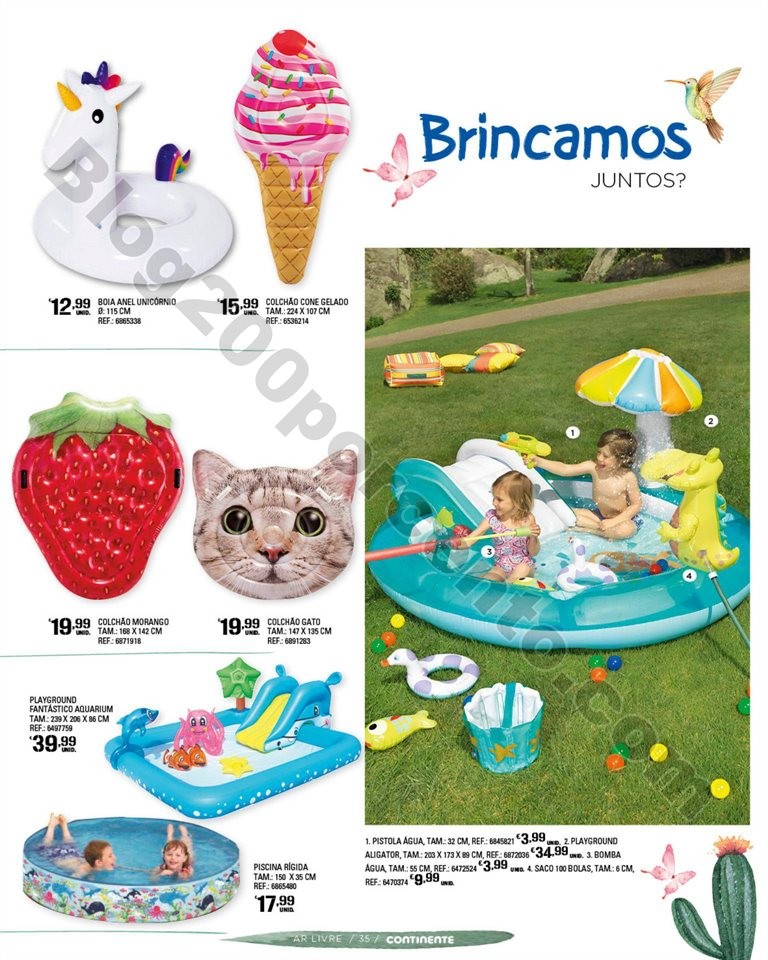 Antevisão Folheto CONTINENTE Feira ar livre promo