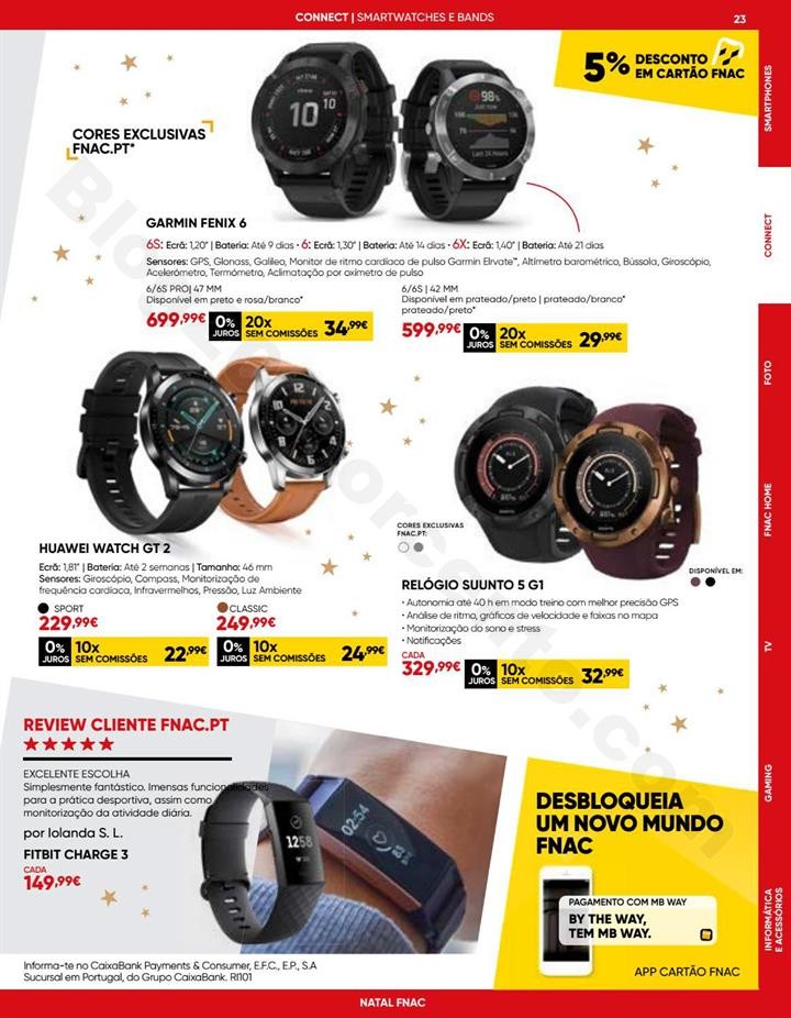 Antevisão Folheto FNAC Natal Tecnologia Promoçõ