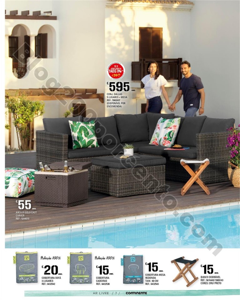 Antevisão Folheto CONTINENTE Ar livre Promoções