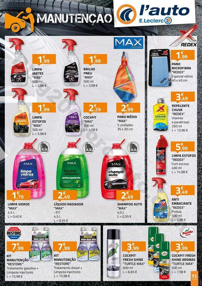 ANtevisão Folheto E-LECLERC Auto Promoções de 3