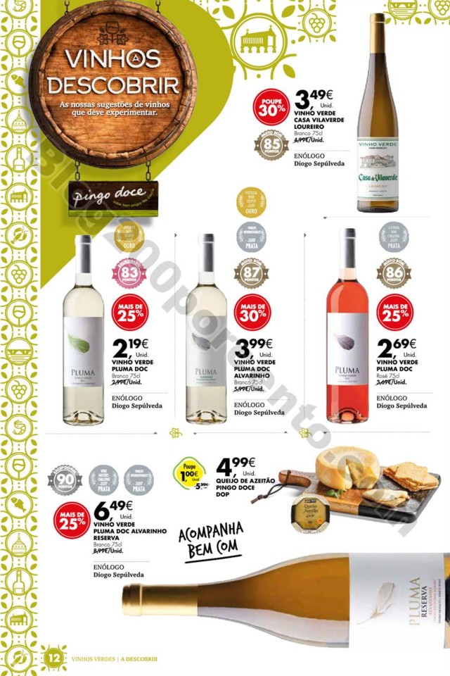 Antevisão Folheto PINGO DOCE Vinhos Verdes Promo