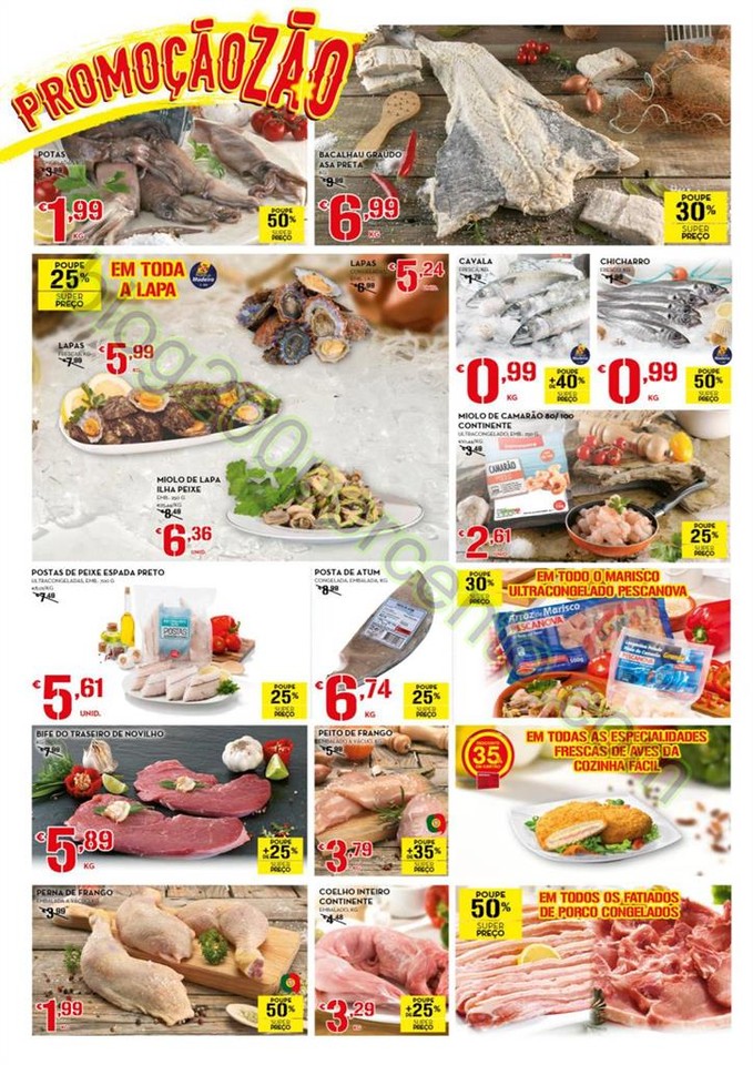 Antevisão Folheto CONTINENTE - MODELO Madeira de 