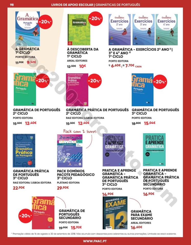 Antevisão Folheto FNAC Regresso às aulas promoç