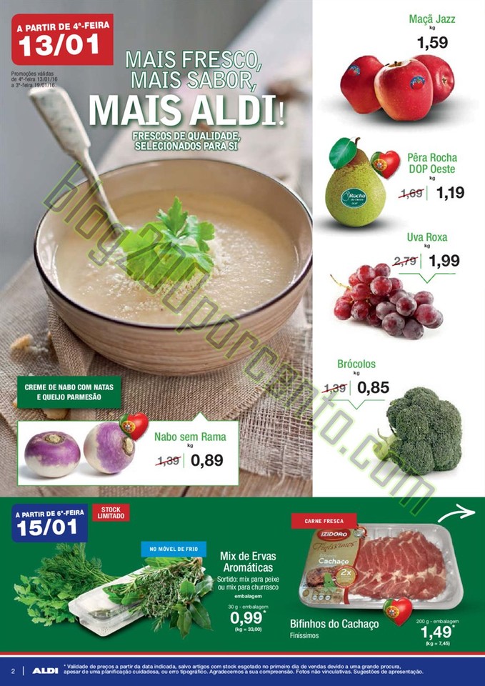 Antevisão Folheto ALDI Promoções a partir de 13