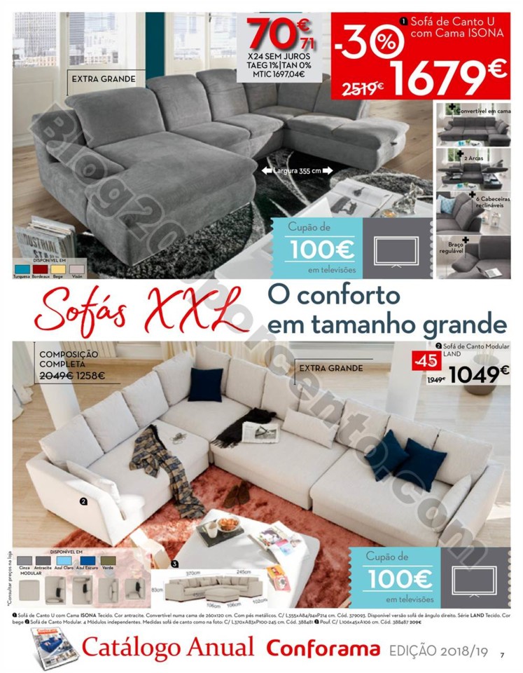 Antevisão Folheto CONFORAMA Promoções de 27 se