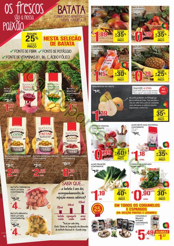 Antevisão Folheto CONTINENTE Promoções de 12 a 