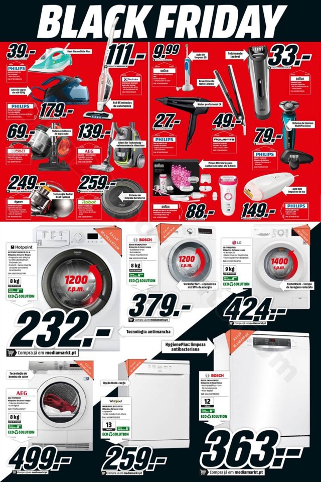 Antevisão Folheto MEDIA MARKET Black Friday promo