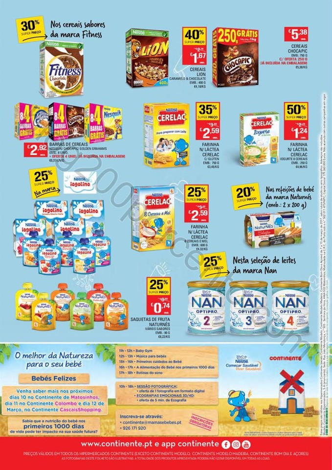 Antevisão Folheto Extra CONTINENTE Nestlé promo