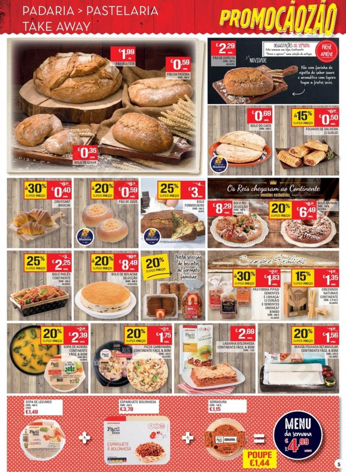 Antevisão Folheto CONTINENTE Madeira Promoçãoz