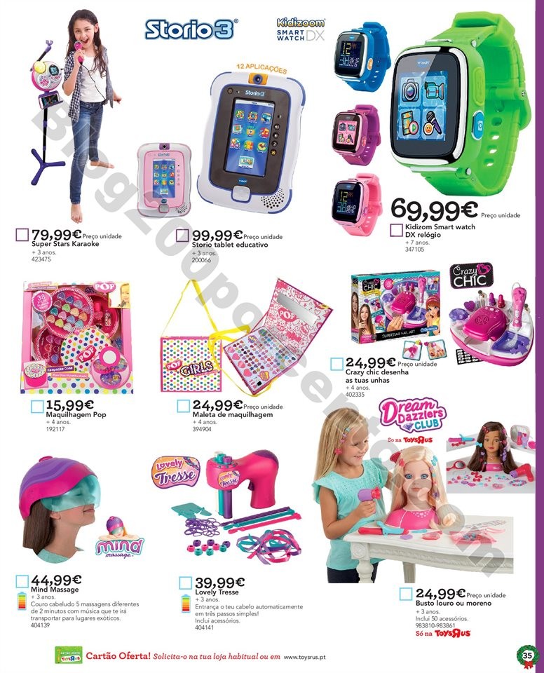 Antevisão Catálogo Natal TOYSRUS Promoções de 