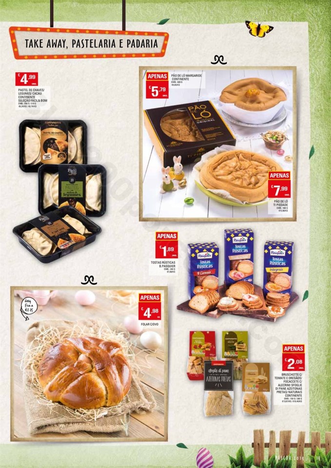 Antevisão Folheto CONTINENTE - MODELO Páscoa Pro