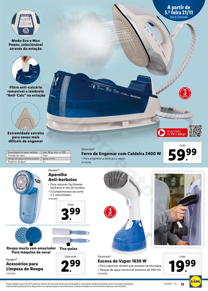 Antevisão Folheto LIDL Promoções de 18 a 24 nov