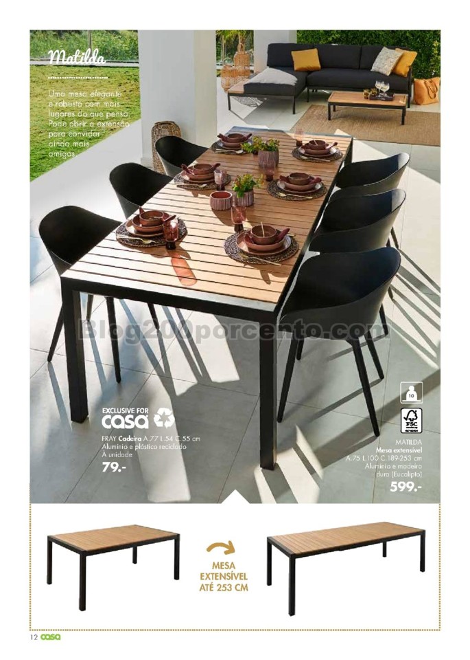 antevisão folheto CASA Jardim Promoções de 30 m